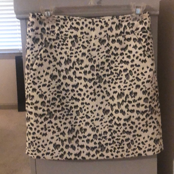 Loft leopard pencil skirt - Picture 1 of 4